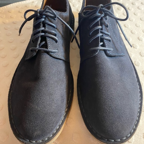 DONT STEP ON MY BLUE SUEDE SHOES! J CREW Superior Shoes Blue Suede Chukka Shoe - Picture 6 of 16